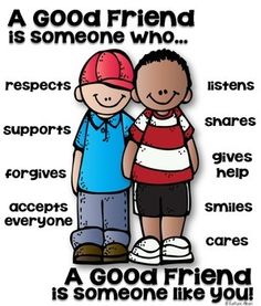 What makes a good friend?   wheres the line